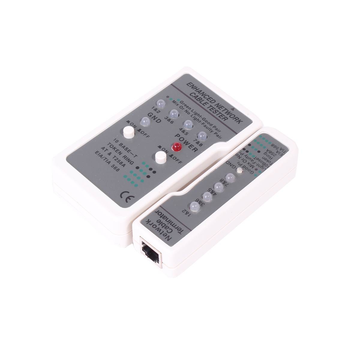 Testeur réseau 10/100/1000 - RJ45/RJ11/RJ12 - XT-568 Uniformatic