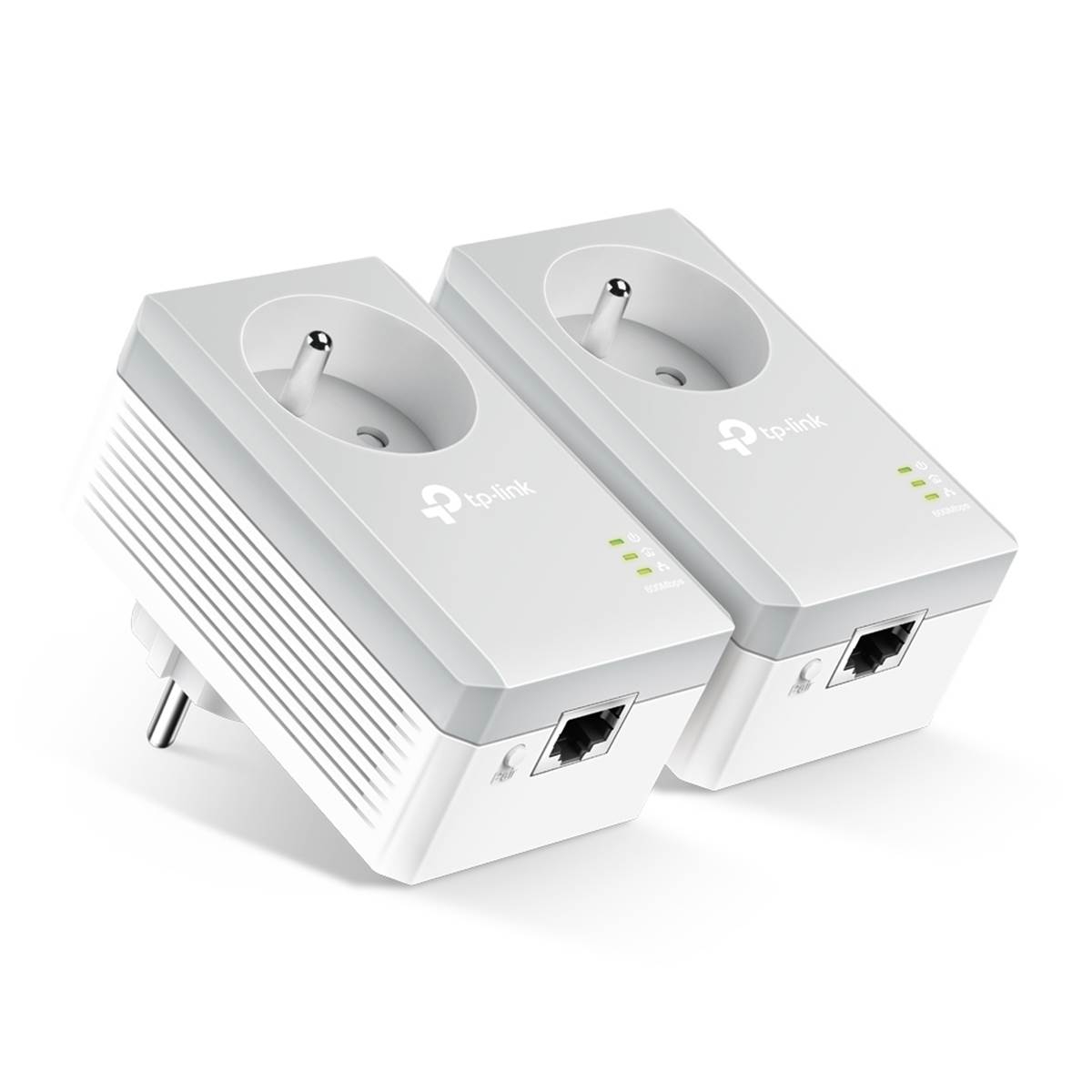 Kit 2 x CPL Ethernet 600 MBPS avec prise intégrée Tl-PA4015P Uniformatic