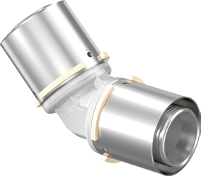 Coude 45° multicouche S-Press Uponor