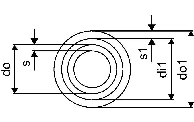 Tube multicouche pré-gainé Uni Pipe Plus bleu - Couronne Uponor