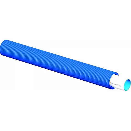Tube multicouche pré-gainé Uni Pipe Plus bleu - Couronne Uponor