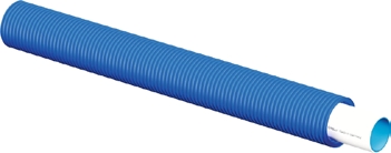 Tube multicouche pré- gainé Uni Pipe Plus bleu - Couronne Uponor