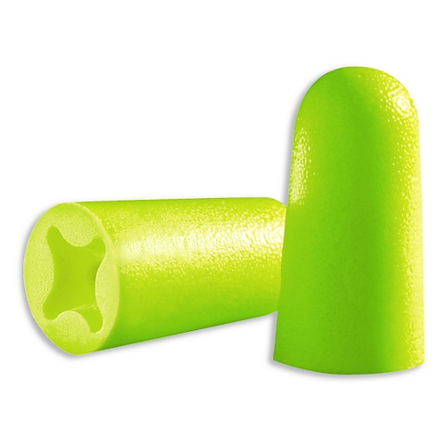 Bouchons d'oreilles à usage unique jaune avec cordon X-Fit Uvex 