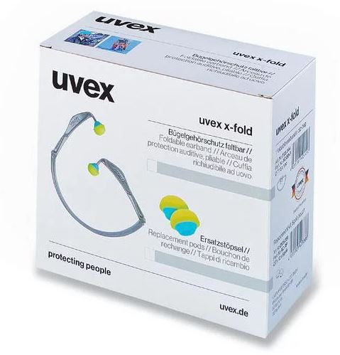 Arceau antibruit pliable Uvex X-Fold SNR 23 dB Uvex 