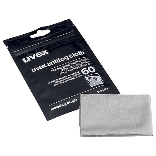 Lingette anti-buée réutilisable Uvex 