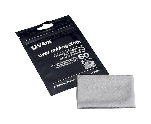 Lingette anti-buée réutilisable Uvex 