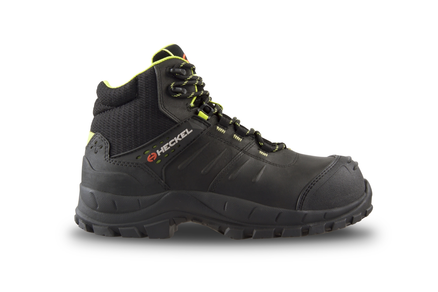 Chaussures de sécurité hautes MacCrossroad 2.0 63223 - Noir/Jaune Heckel