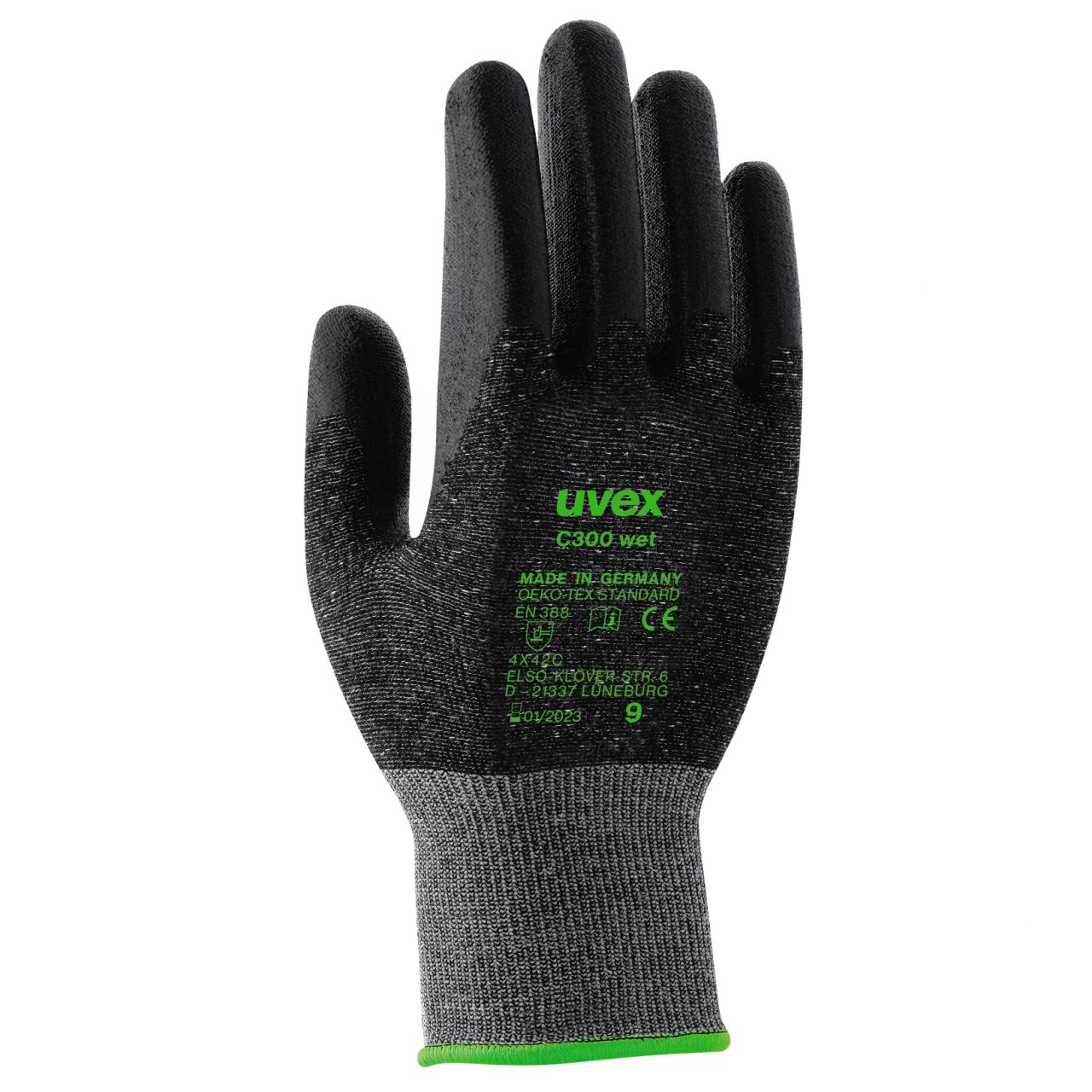 Gants C300 Wet - Anthracite Uvex 