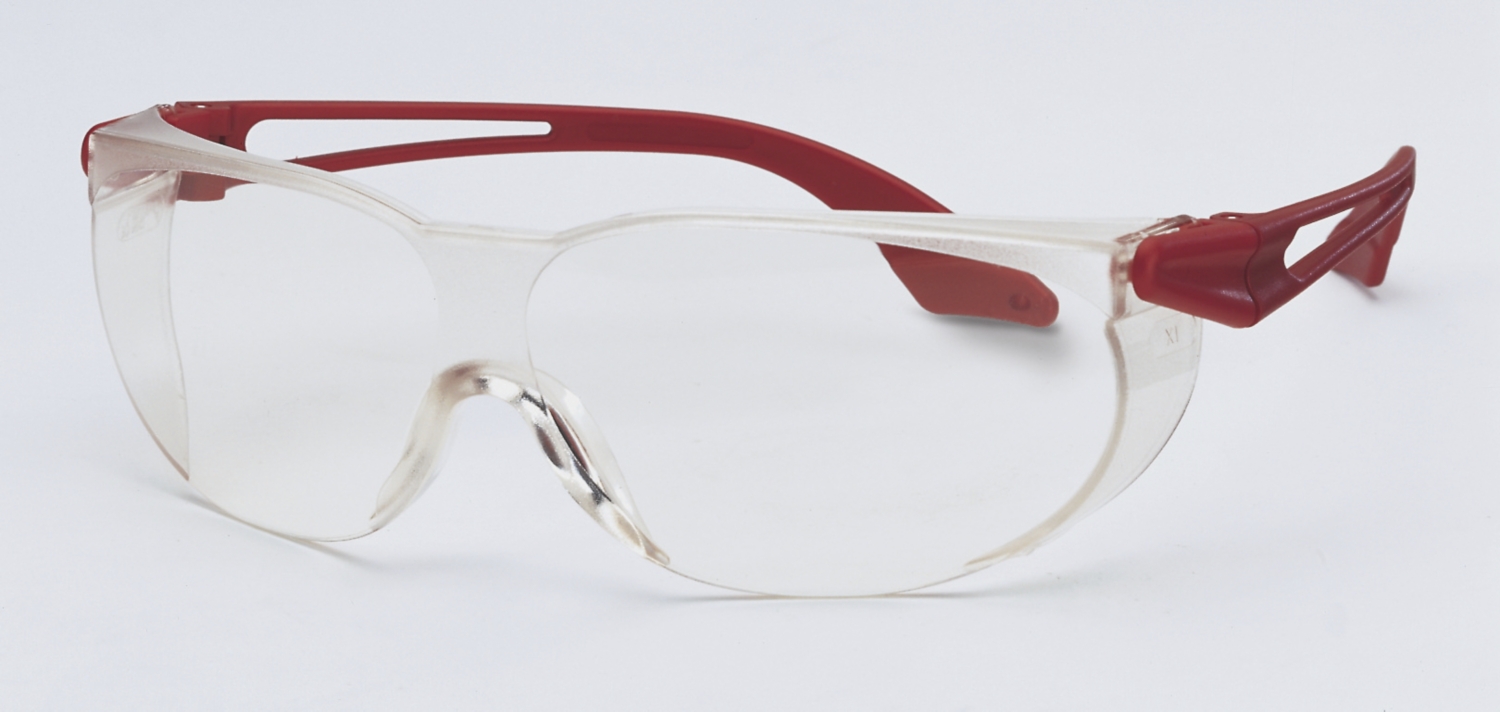Lunettes Skylite incolore - Monture rouge Uvex