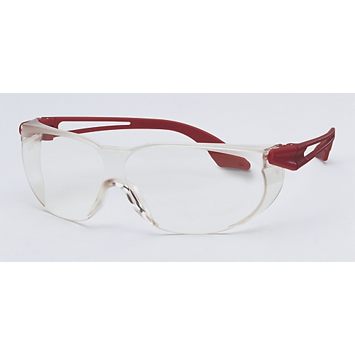 Lunettes Skylite incolore - Monture rouge Uvex 