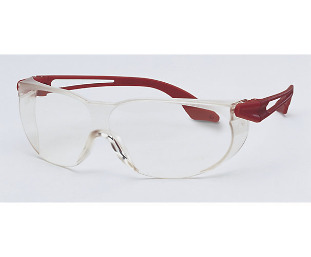 Lunettes Skylite incolore - Monture rouge Uvex 