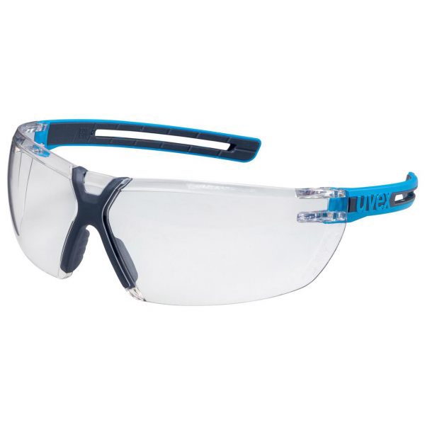 Lunettes de protection X-Fit Pro - Anthracite/Bleu Uvex