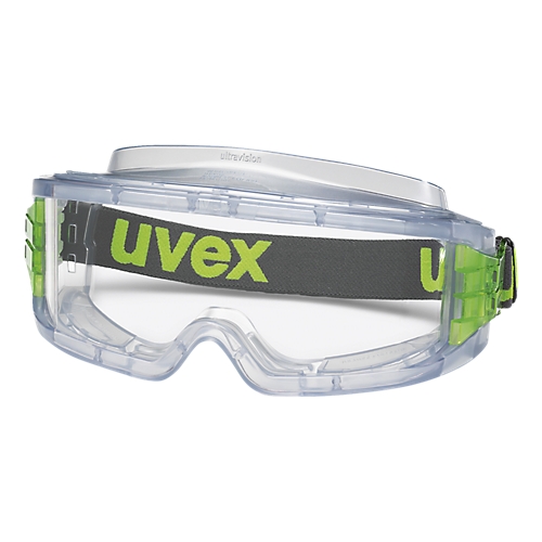 Lunette-masque ultravision incolore acétate anti-buée Uvex 