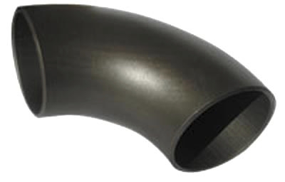  Courbe à souder 90° - 3D - acier noir 