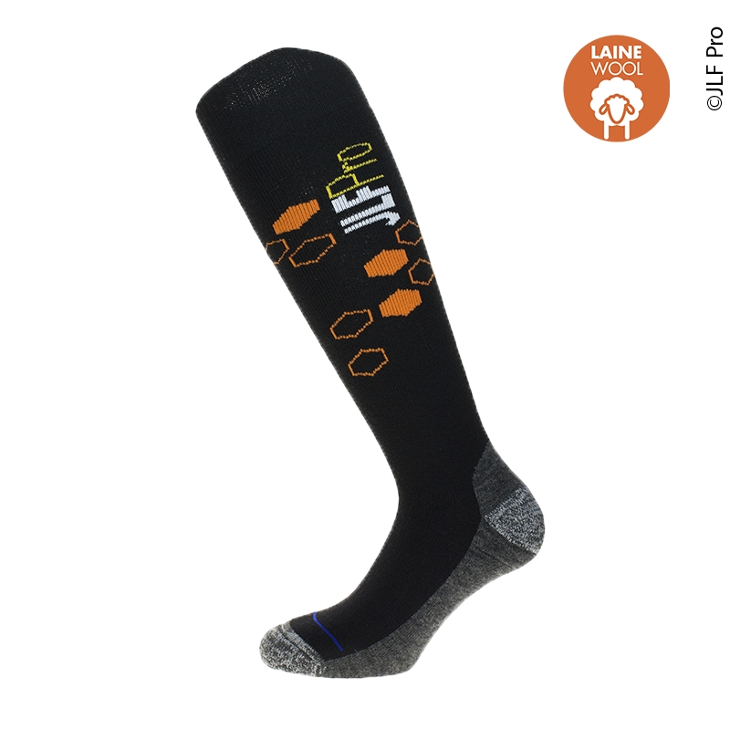  Chaussettes hautes Chaleur 0366 VS - Noir 