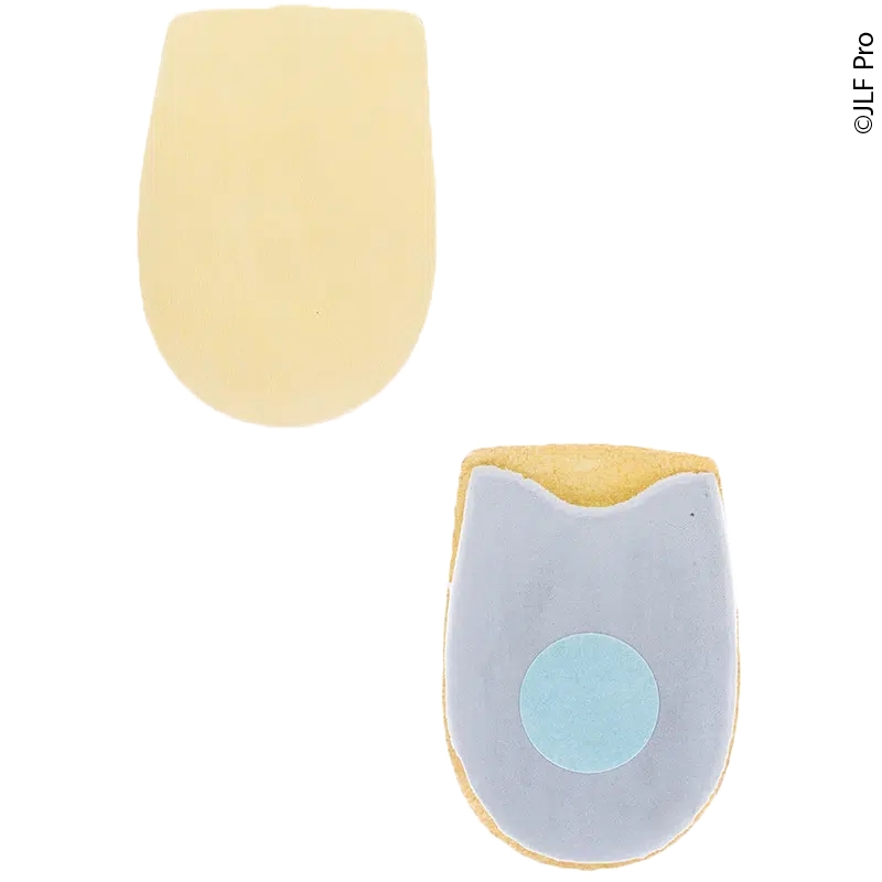 Talonnettes Vibracut en croûte de bovin