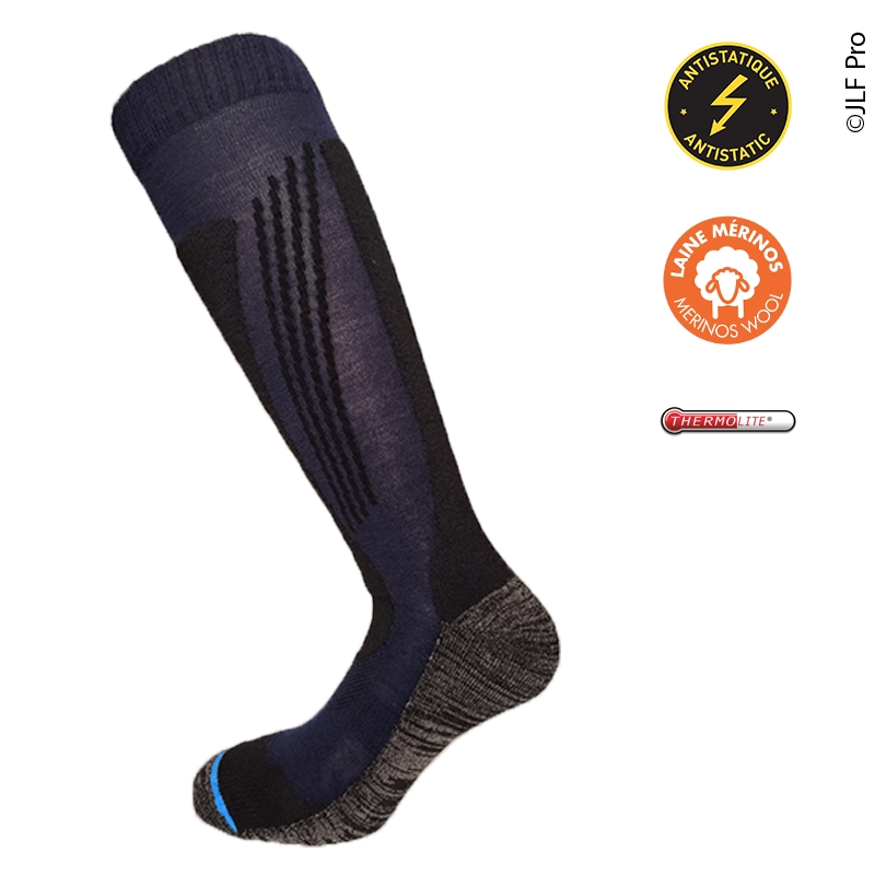 Chaussettes 1031 K2 - Noir JLF Pro