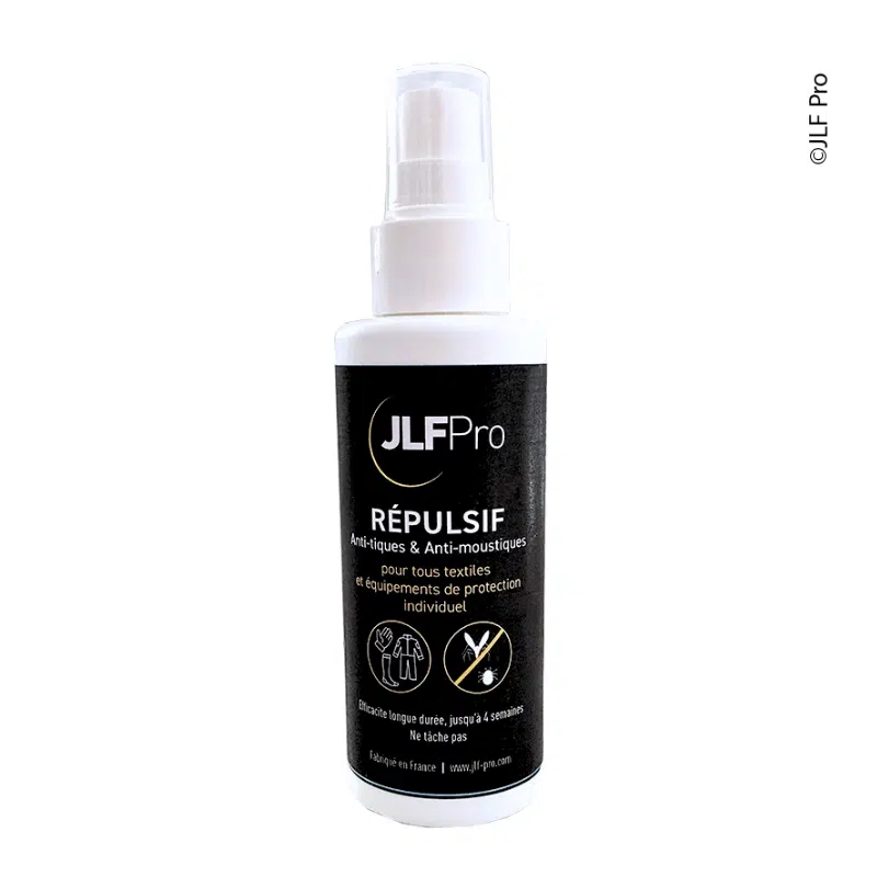 Répulsif anti-tiques et anti-moustiques JLF Pro