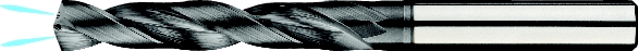 Foret Carbure MG 5xD à trou d´huile, TiAlN, inox Phantom