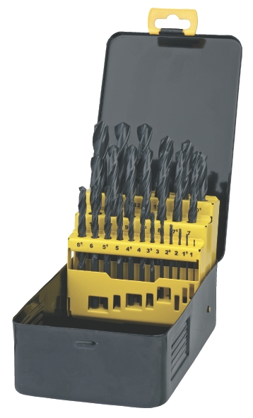 Coffret de forets HSS laminés Ø 1 à 10 mm International Tools
