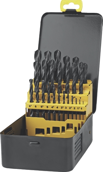 Coffret de forets HSS laminés Ø 1 à 13 mm International Tools
