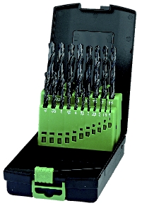  Foret HSS en coffret 1 - 10 mm x 0,5 mm 
