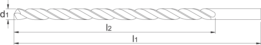 Micro-foret HSS version longue DIN International Tools