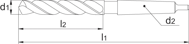 Forets HSS version fraisée et rectifiée avec queue cone morse Phantom