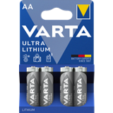  Pile lithium Ultra LR06 AA (x4) 