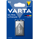  Pile lithium Ultra 9V 