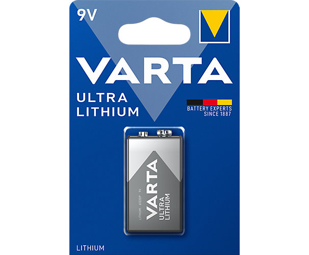Pile lithium Ultra 9V Varta