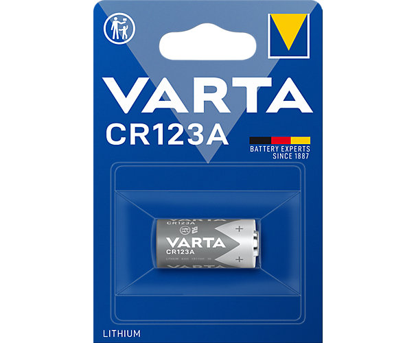 Pile lithium CR123A Varta