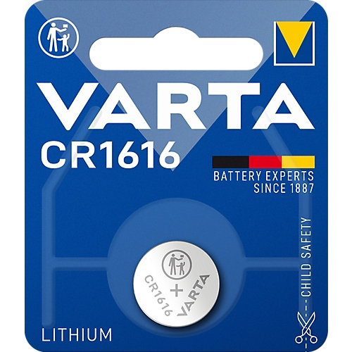 Pile bouton lithium CR1616 Varta