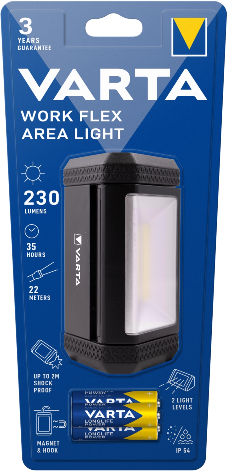 Lampe de travail LED work flex area light Varta