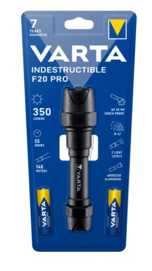 Torche Indestructible Pro F20 350 lm Varta