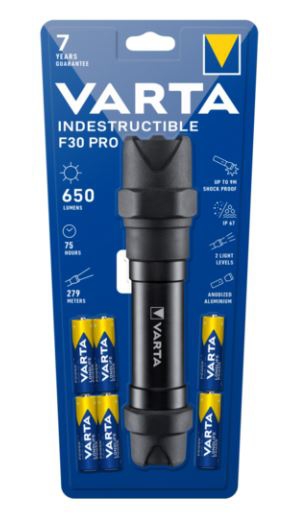 Torche indestructible pro F30 650 lm Varta