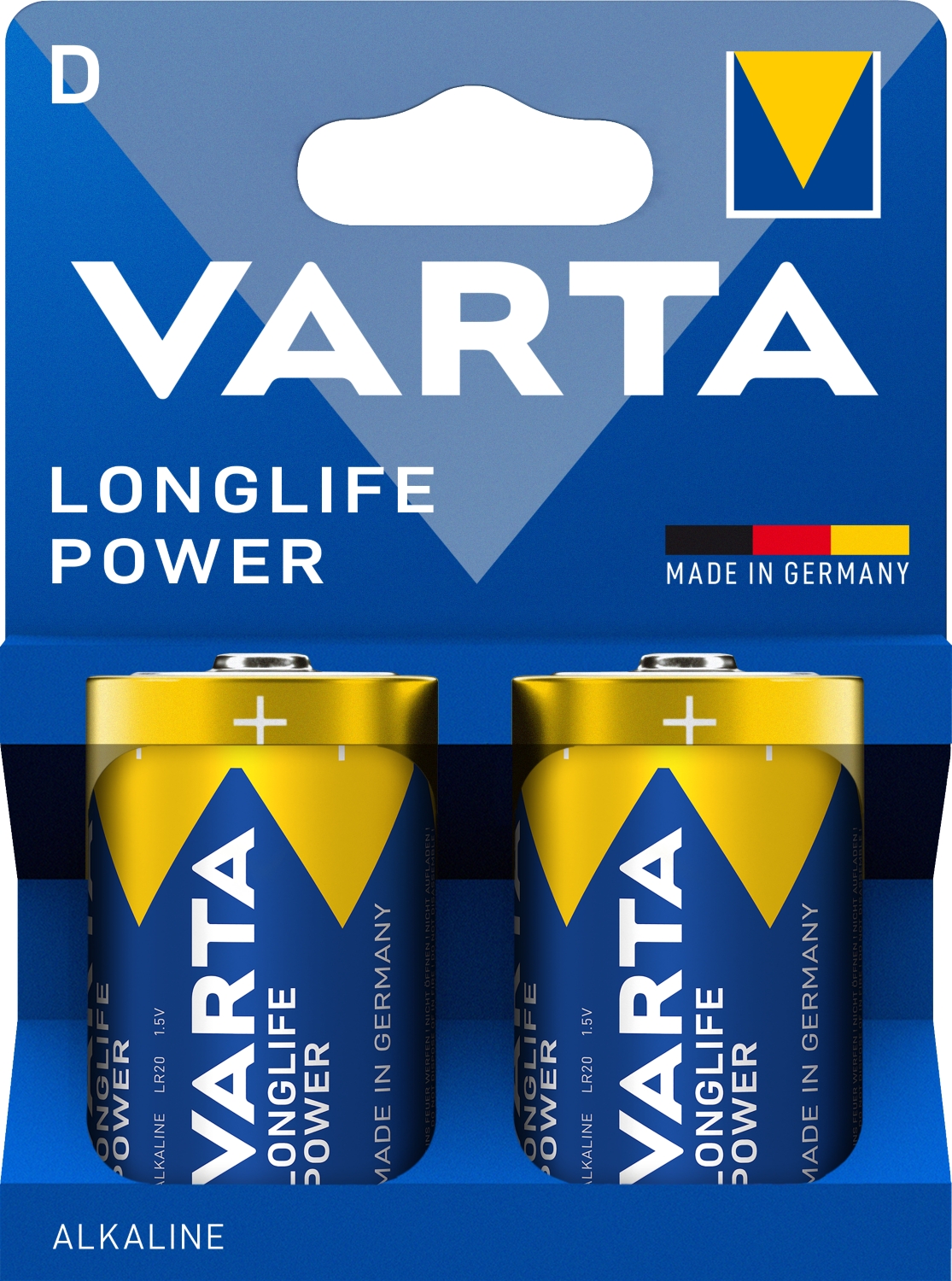 Pile alcaline Longlife Power Plus (x2) Varta