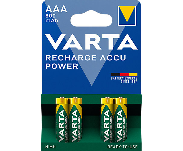 Pile rechargeable LR03 AAA (x4) Varta