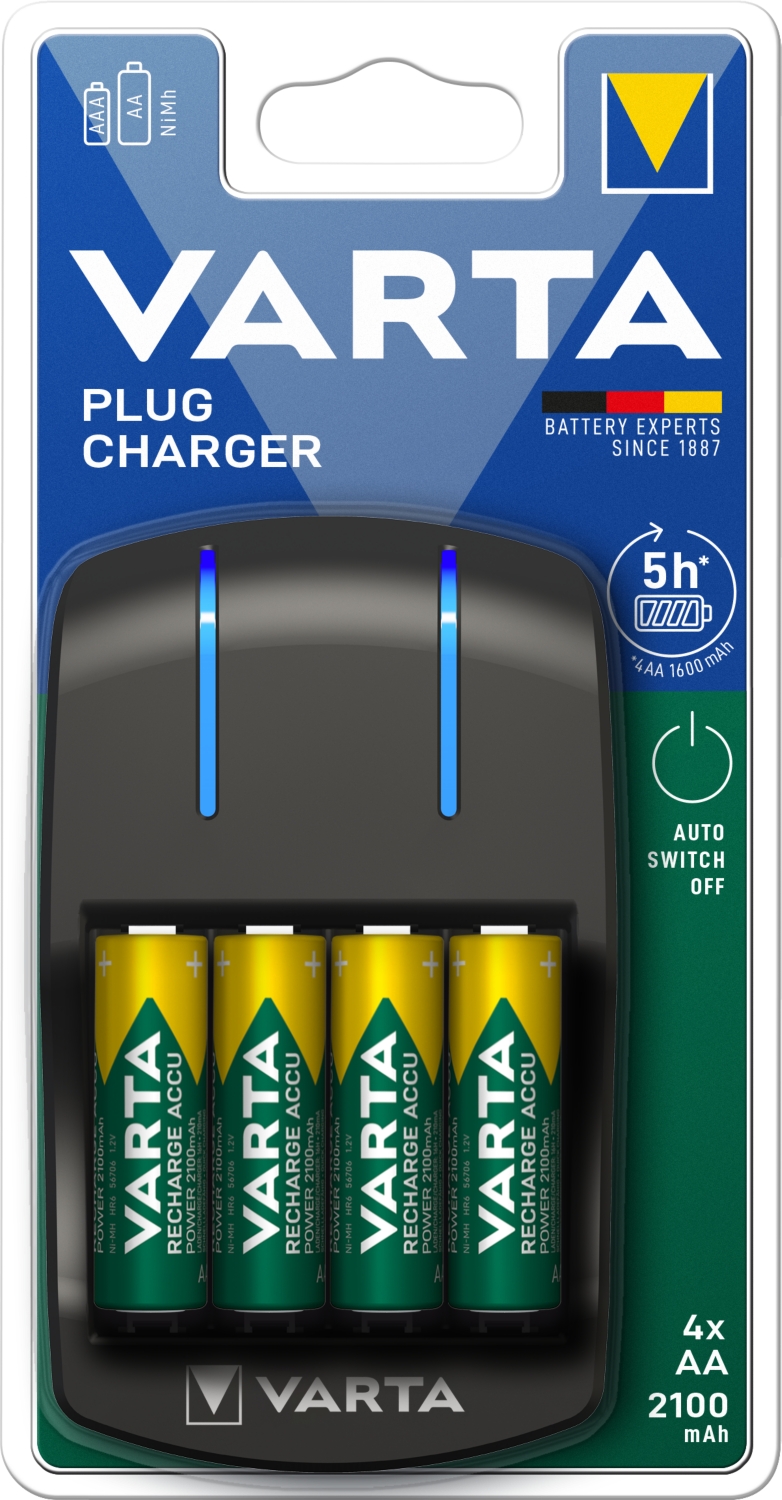  Chargeur plug 4 piles - 57647 