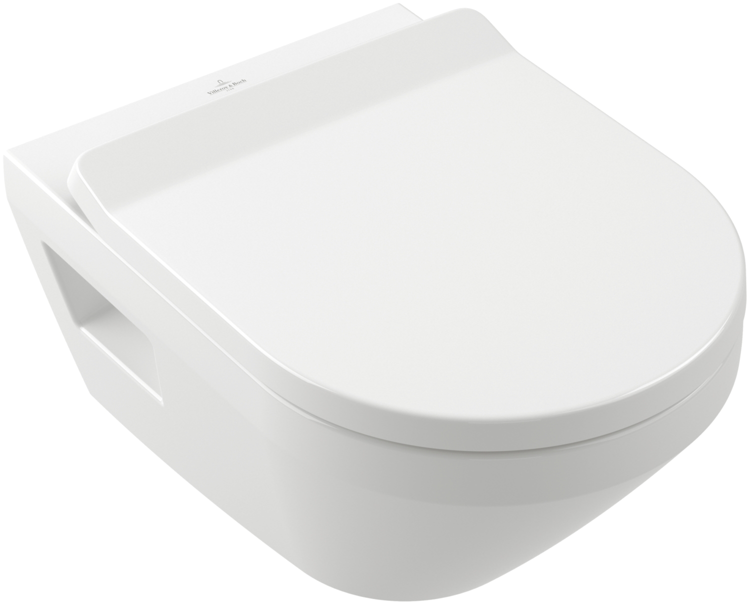 Pack WC suspendu Architectura Select TwistFlush sans bride - Abattant frein de chute