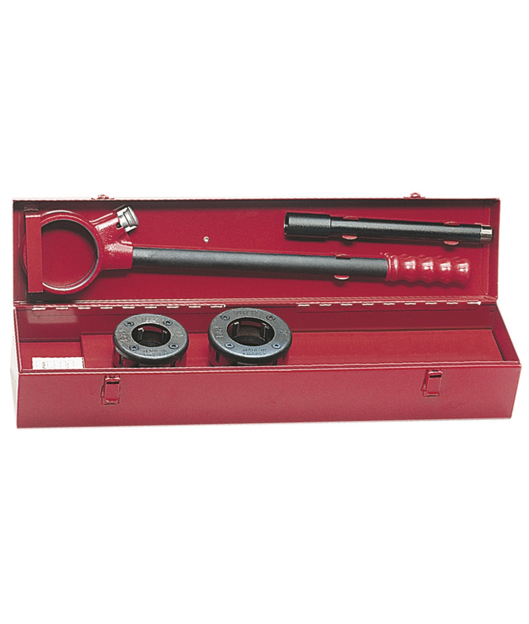 Filière manuelle à tête interchangeable BSPT droite Virax