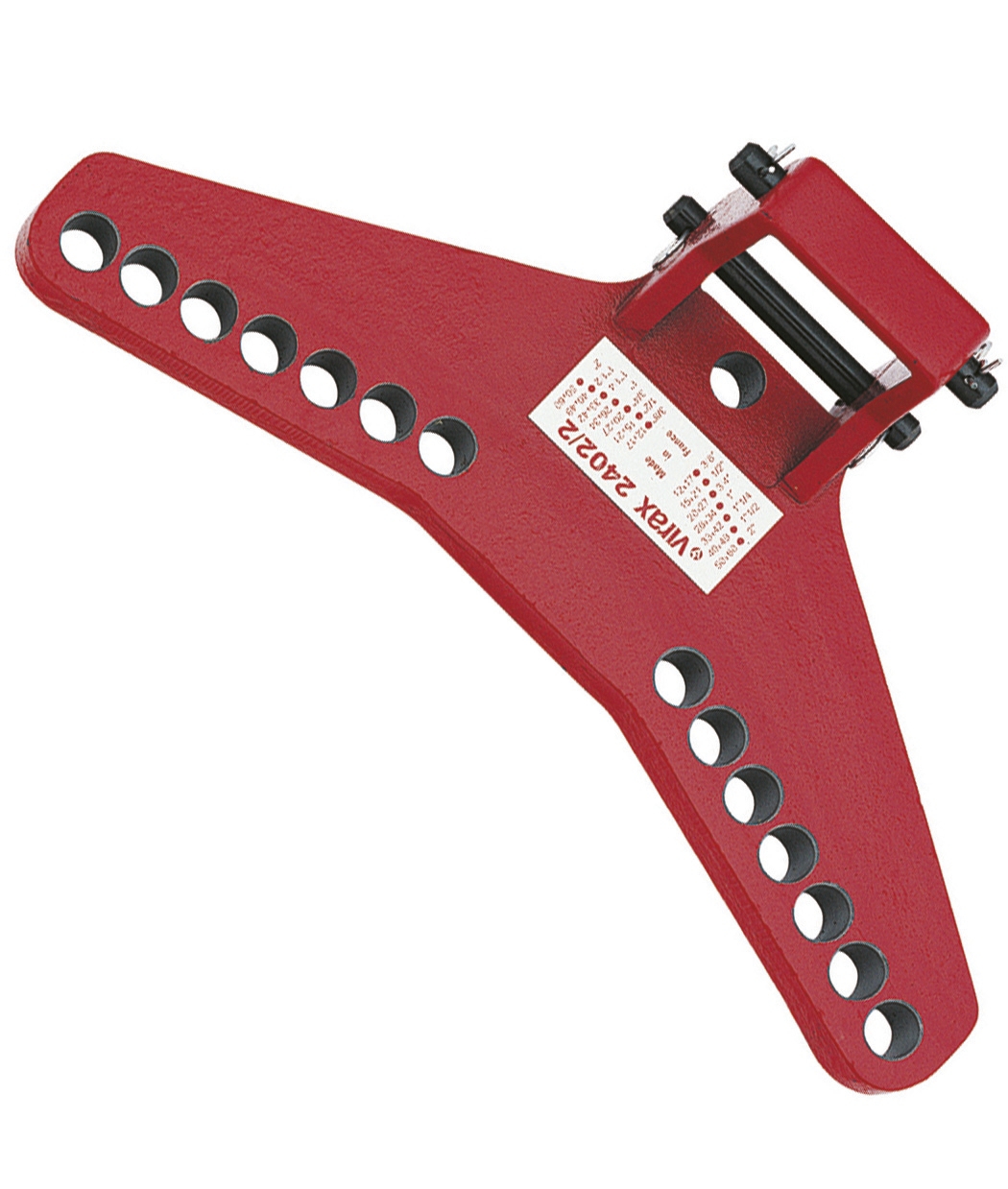 Diabolo flasque ouvert Virax