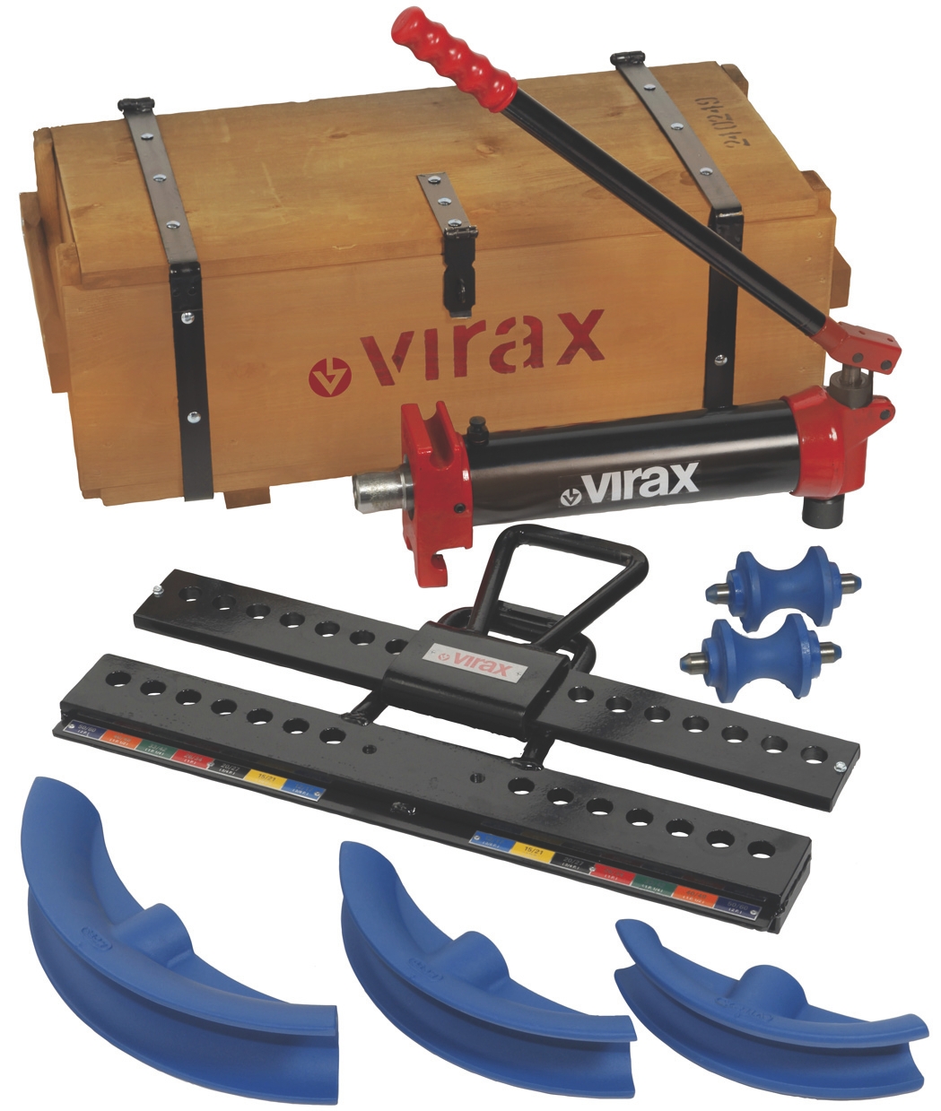 Cintreuse hydraulique manuelle 40-50-63 mm Virax