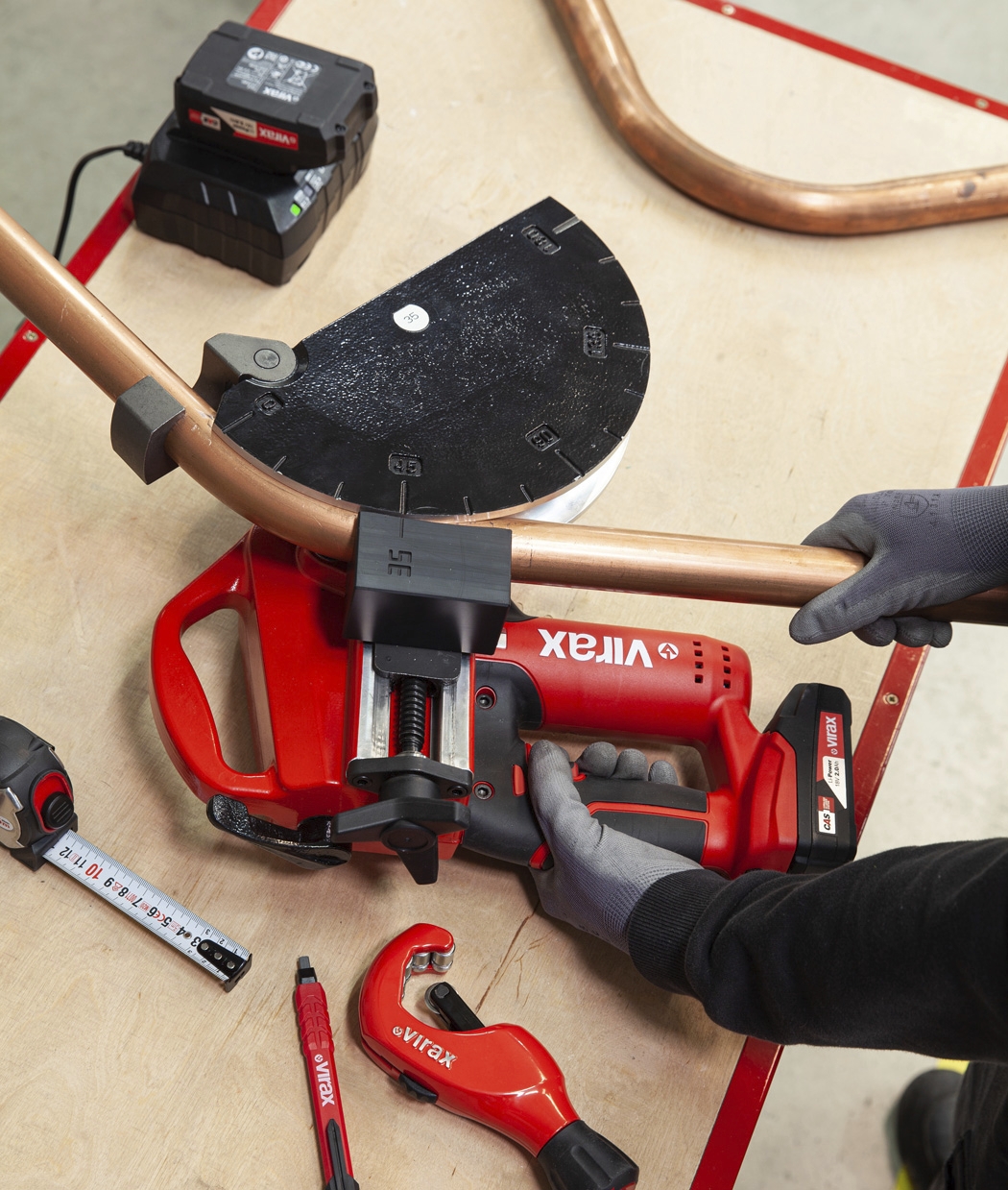 Cintreuse électroportative 18V Eurostem III Virax