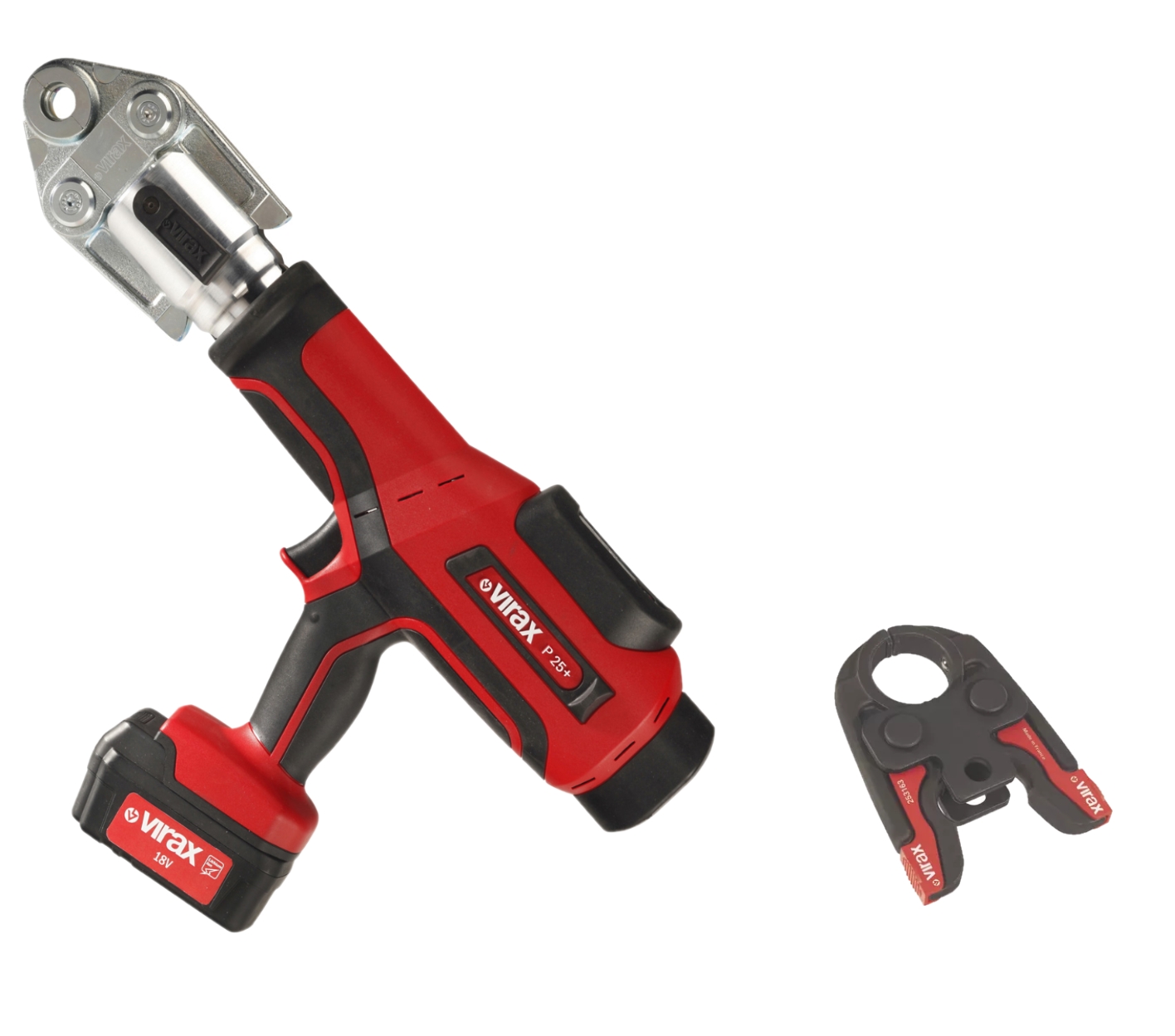 Presse à sertir électro-hydraulique Viper P25 + Pince-mère 32 kN Virax