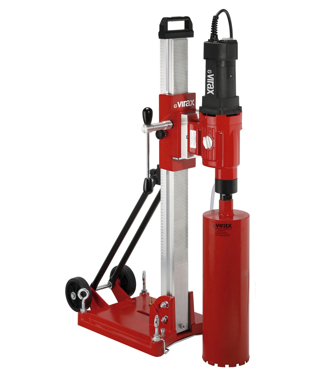 Carotteuse V250 2500W et bâti Virax