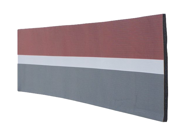 Protection souple murale rouge et blanche 352 RBG Viso