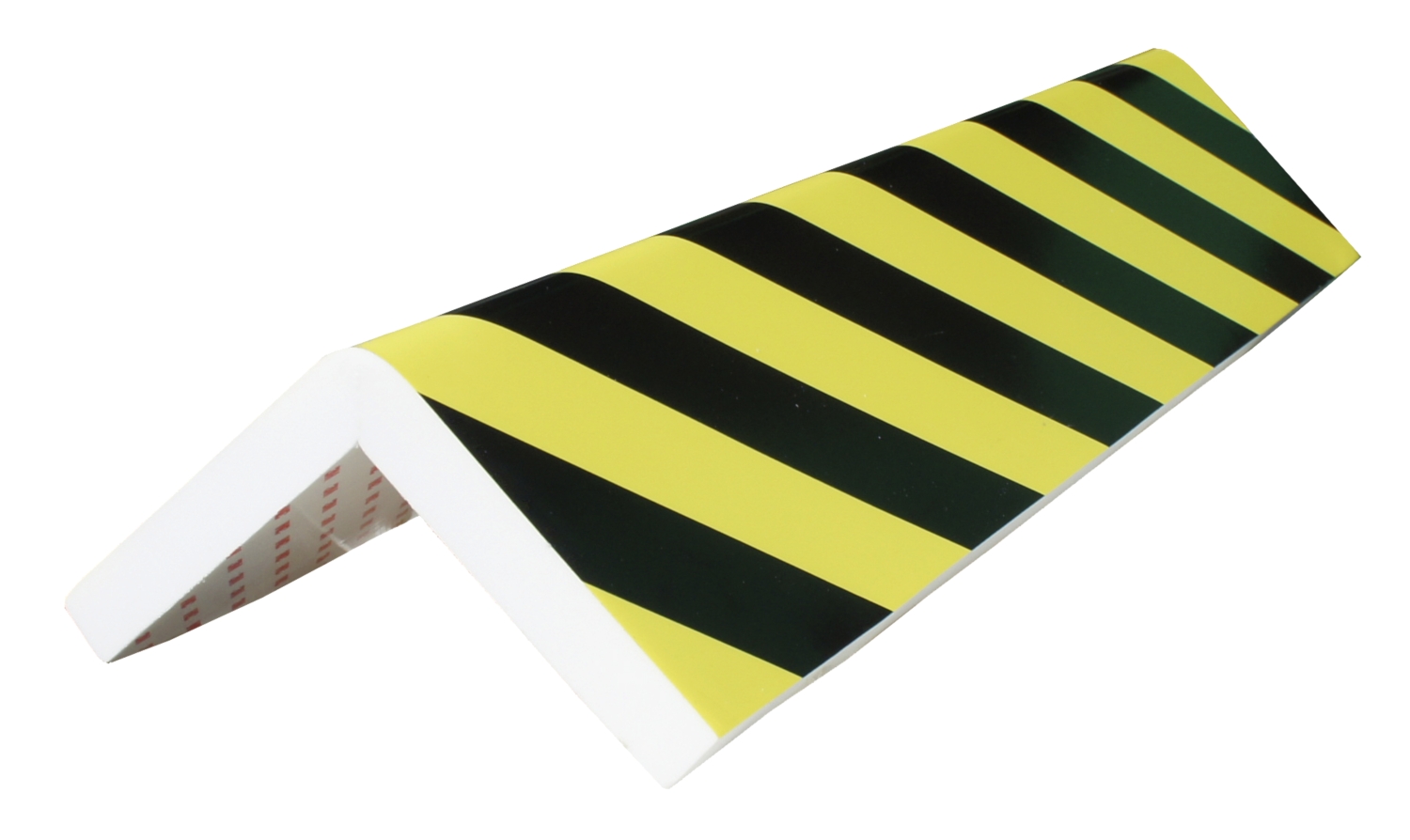 Protection d'angle caoutchouc jaune et noire