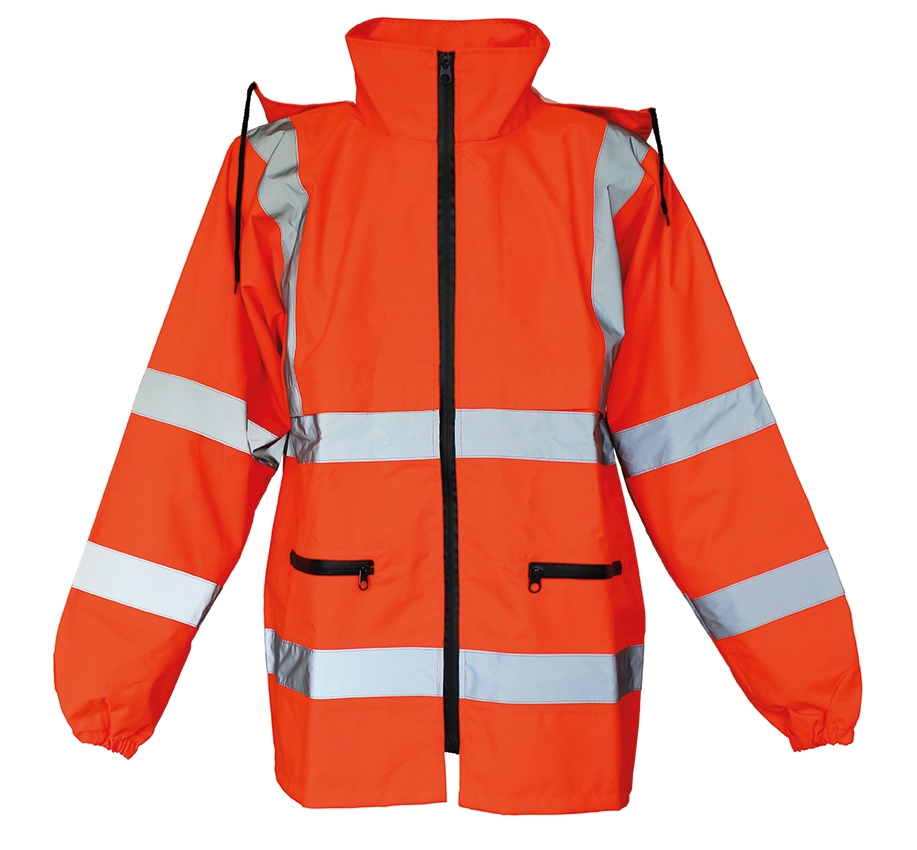 Veste de pluie Vizrain HV - Orange Jidex