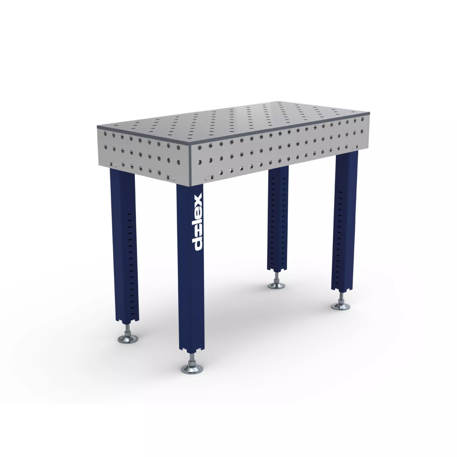 Table de soudure en acier brossé